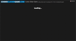 Desktop Screenshot of cookieclickergame.com